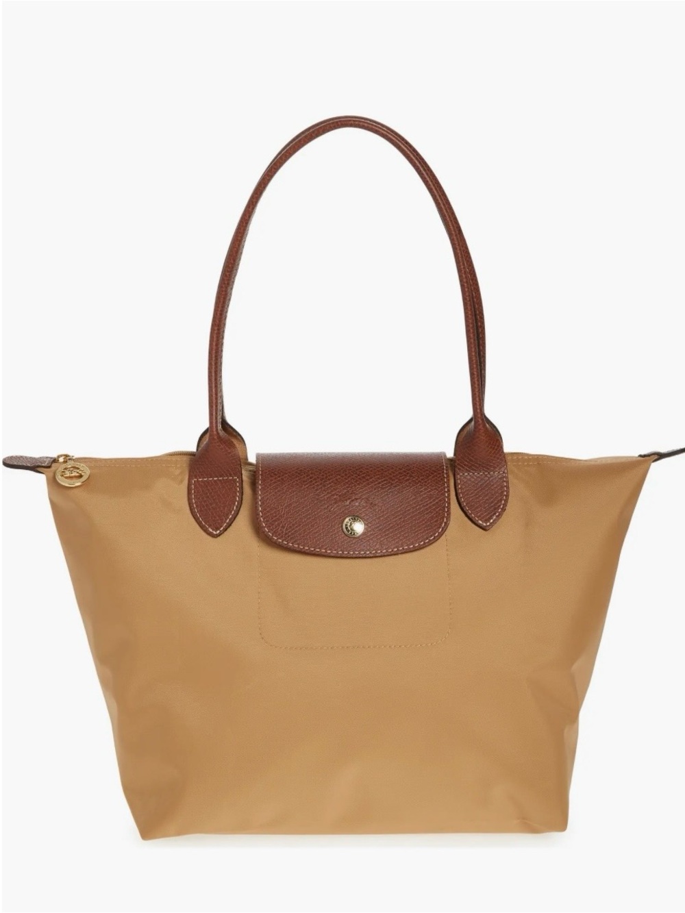Large Le Pliage Tote (Fawn Colored)